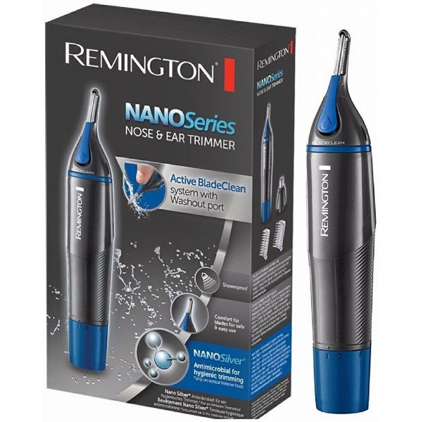 Remington NE3850 Trimer za nos, uši i obrve – Crno-plavi-0