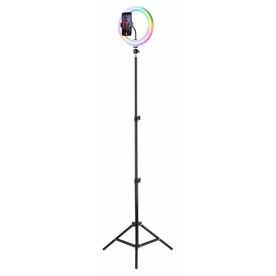 Svjetlosni prsten sa stalkom CELLULARLINE SELFIE RING PRO Multicolor-1