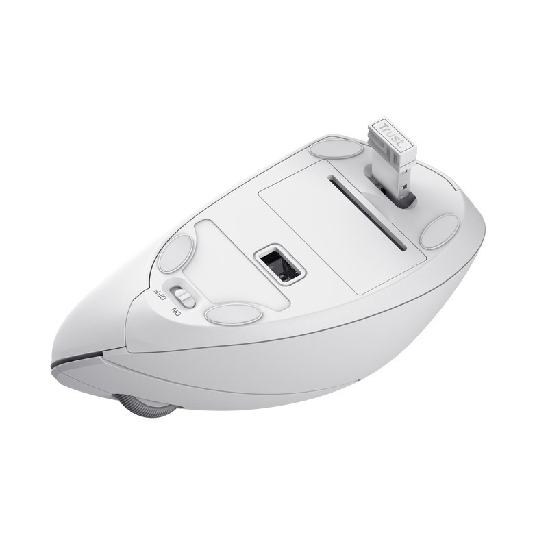 Trust Verto Vertical Ergonomic wireless mouse white (25132)-2