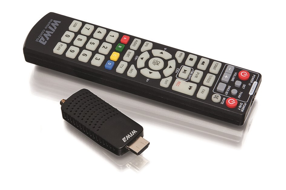 Tuner DVB-T/T2 WIWA H.265 MINI LED-1
