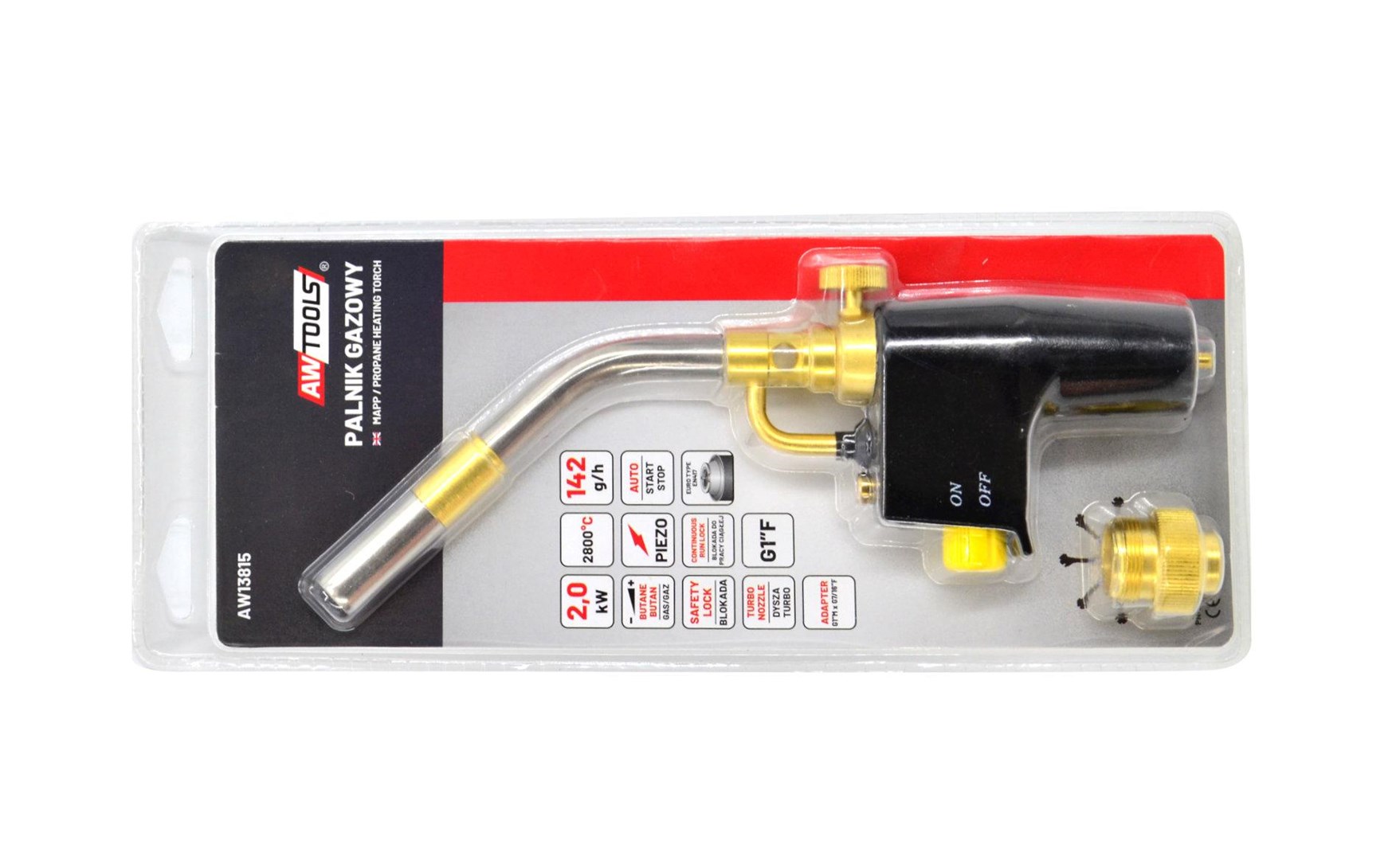 Turbo plamenik za lemljenje AWTOOLS TURBO BRAZING TORCH-2