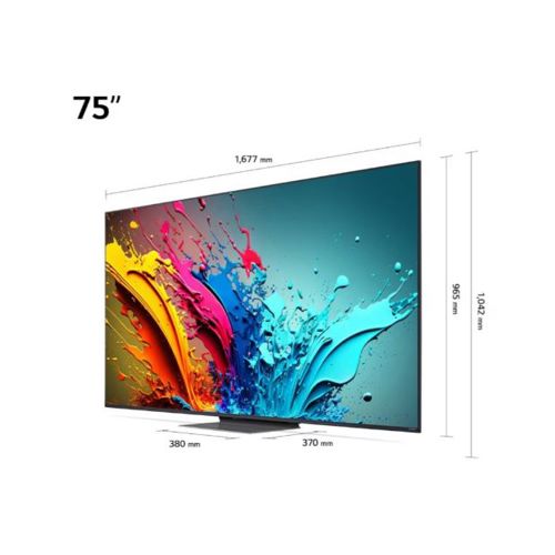 TV LG QNED 75QNED86T3A WebOS (189 cm, 4K Ultra HD, HDR10/HLG, AI Sound Pro, Smart TV, DVB-T2/C/S2)-2