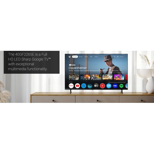 TV SHARP LED 40GF2265E Android TV (101 cm, Full HD, HDR10, Dolby Digital Plus, Smart TV, DVB-T/T2/C/S/S2)-5