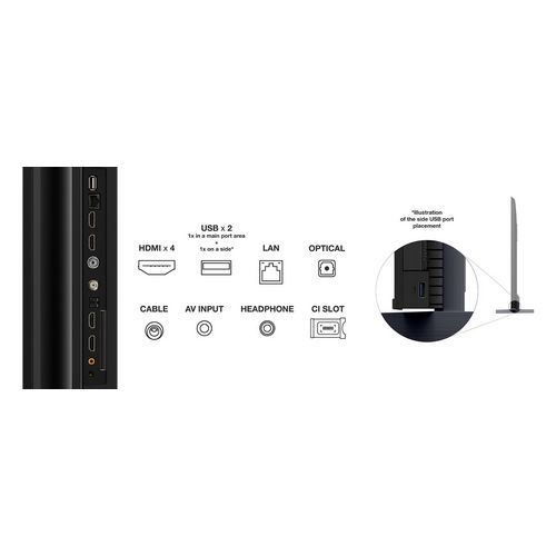 TV TCL LED P745 Series 98P745 Google TV, 98" (247 cm, 4K Ultra HD, HDR10+, Dolby Vision IQ, PPI 3000, Smart TV, DVB-T2/C/S2)-9