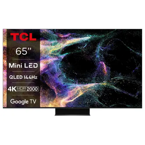 TV TCL QLED Mini LED 65C845 Google TV (165 cm, 4K Ultra HD, PPI 4400, HDR10+, Smart TV, DVB-T2/C/S2)-3