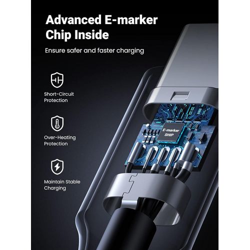 Ugreen USB-C cable for fast charging 100W 2M bijela-3