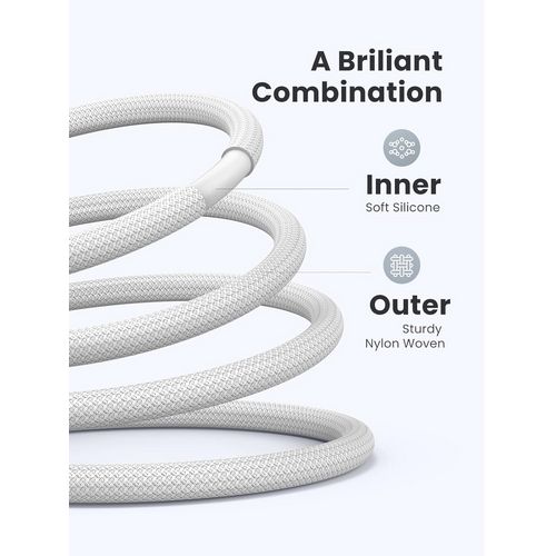 Ugreen USB-C cable for fast charging 100W 2M bijela-1