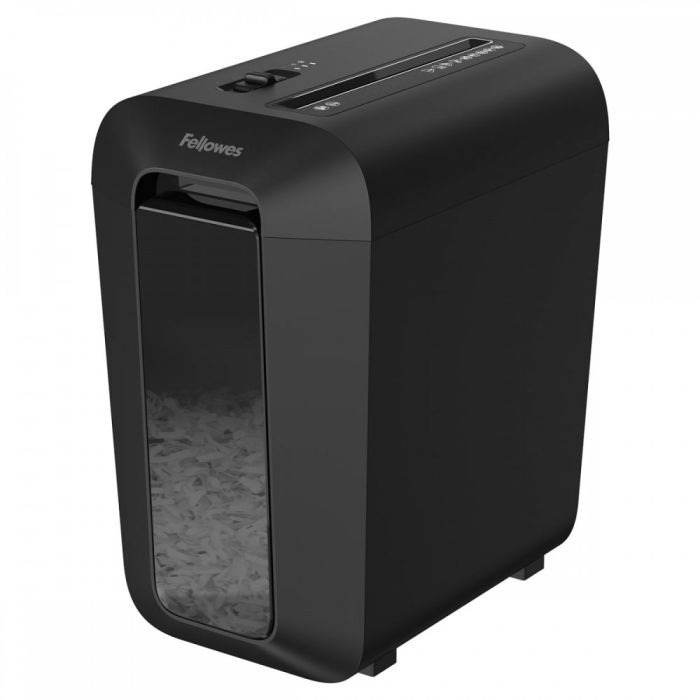 Uničitelj Papira FELLOWES Cross-Cut LX65 Black (Tradicionalno sjeckanje, Sjeckanje kreditnih kartica, Crna)-0
