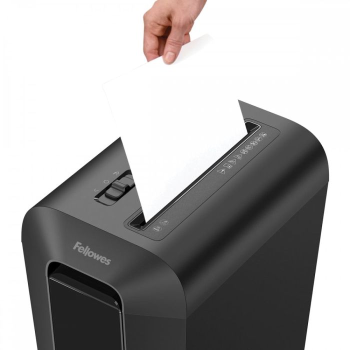Uničitelj Papira FELLOWES Cross-Cut LX65 Black (Tradicionalno sjeckanje, Sjeckanje kreditnih kartica, Crna)-3
