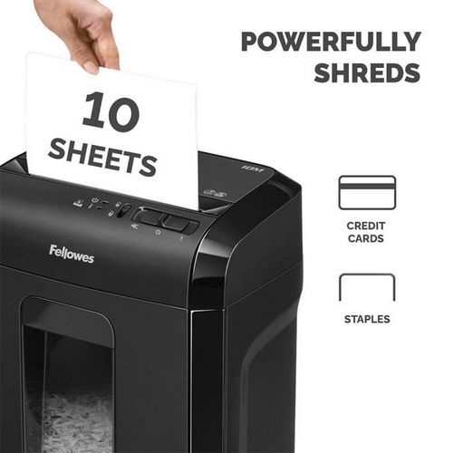 Uništivač dokumenata FELLOWES Powershred 10M (mikro-rezanje)-1