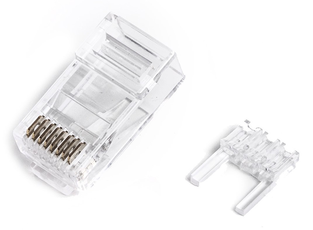Univerzalni utikač RJ45 (8P8C), Cat.6A, nezaštićen, AWG 26-24, pakiranje od 100 komada-1