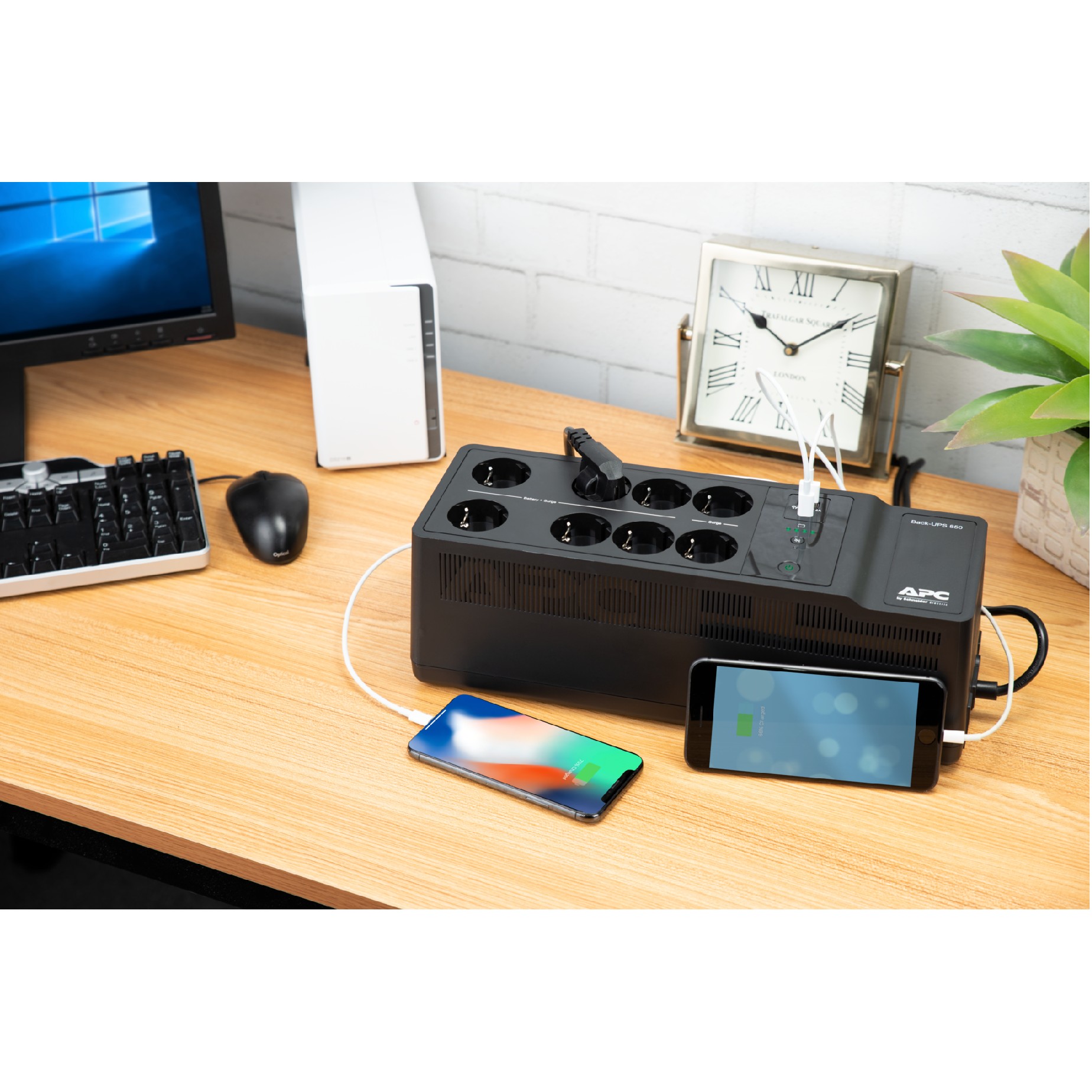 UPS APC 650VA/400W BE850G2-GR, desktop-14