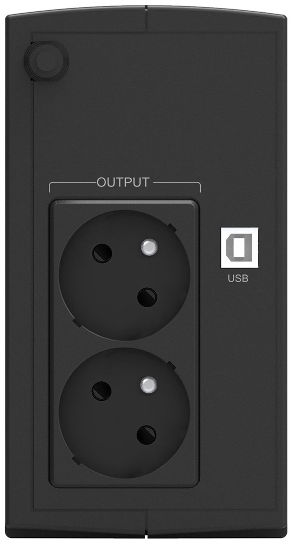 UPS POWERWALKER 10121070 (interaktivni, 850 VA, 480 W, 2 AC utičnice)-2