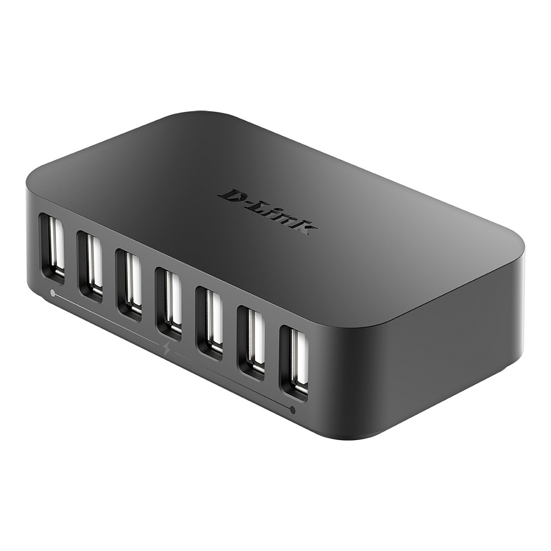 USB Hub D-LINK DUB-H7 (Type-C, 480 Mbit/s, Crna)-2