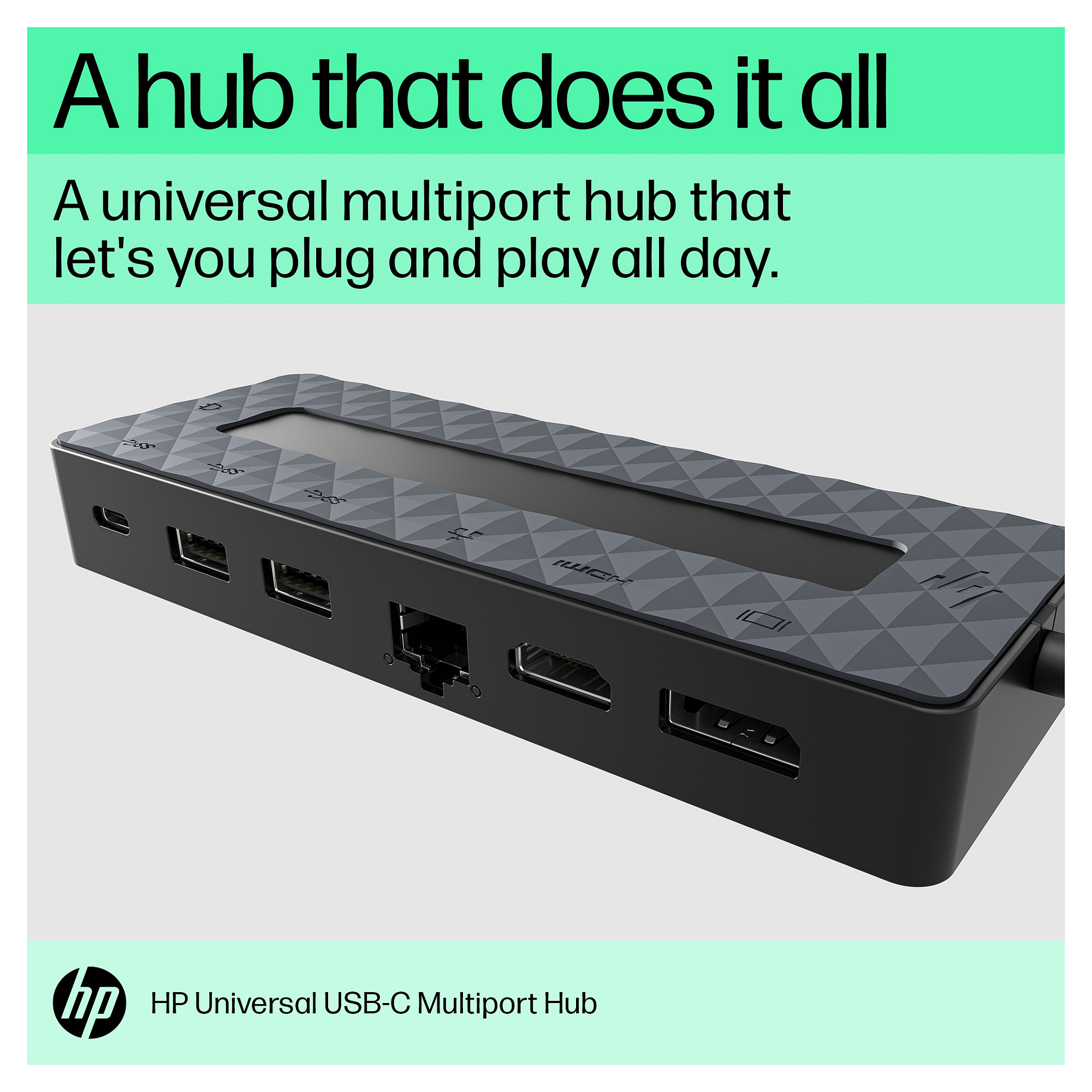 HP Universal USB-C Multiport Hub-2