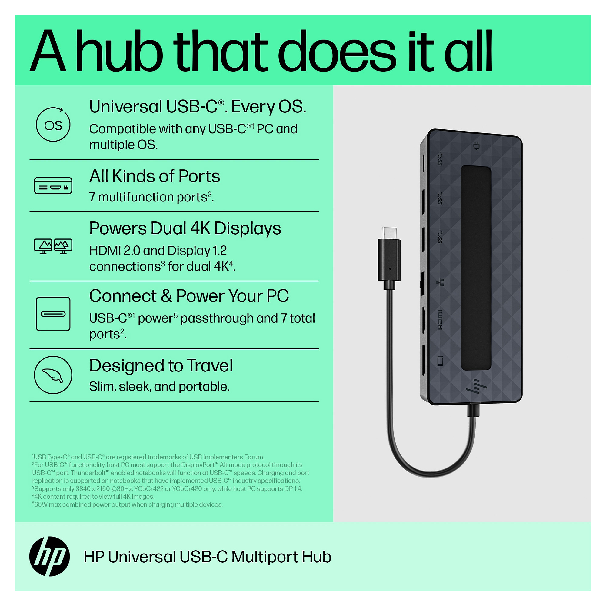 HP Universal USB-C Multiport Hub-11