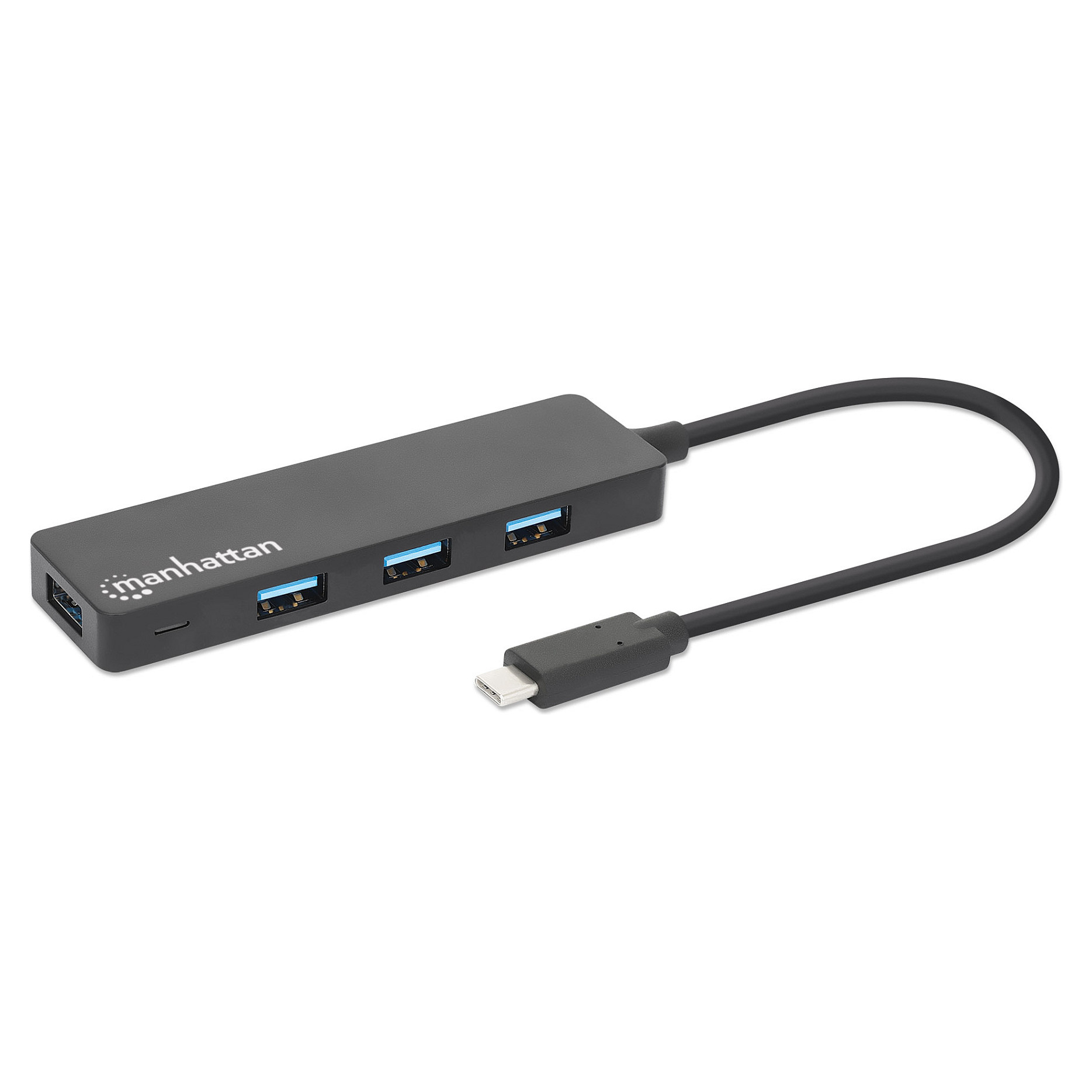 MANHATTAN 4-Port USB 3.2 Gen 1 Hub C-Stecker auf 4x A-Buchse-2