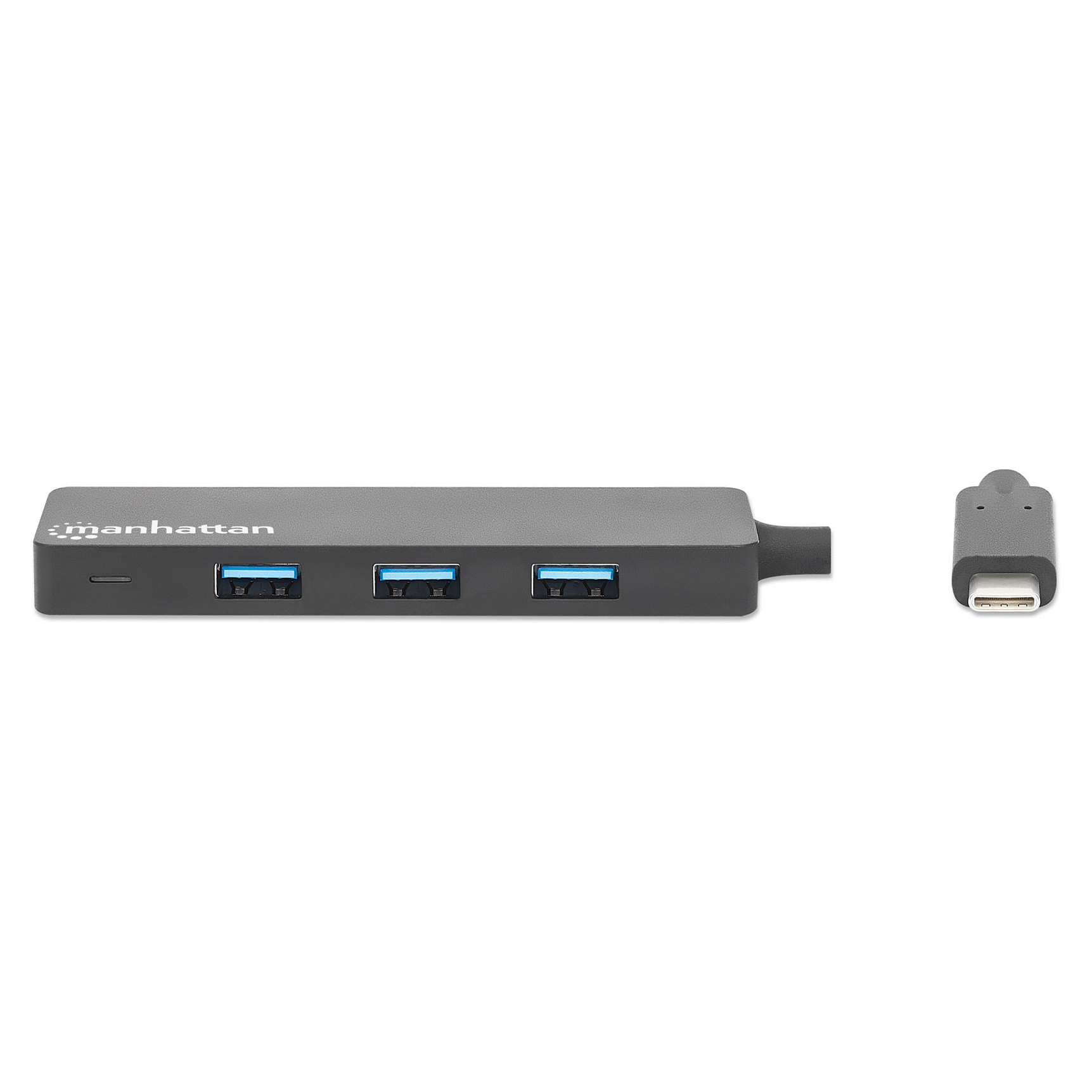 MANHATTAN 4-Port USB 3.2 Gen 1 Hub C-Stecker auf 4x A-Buchse-4