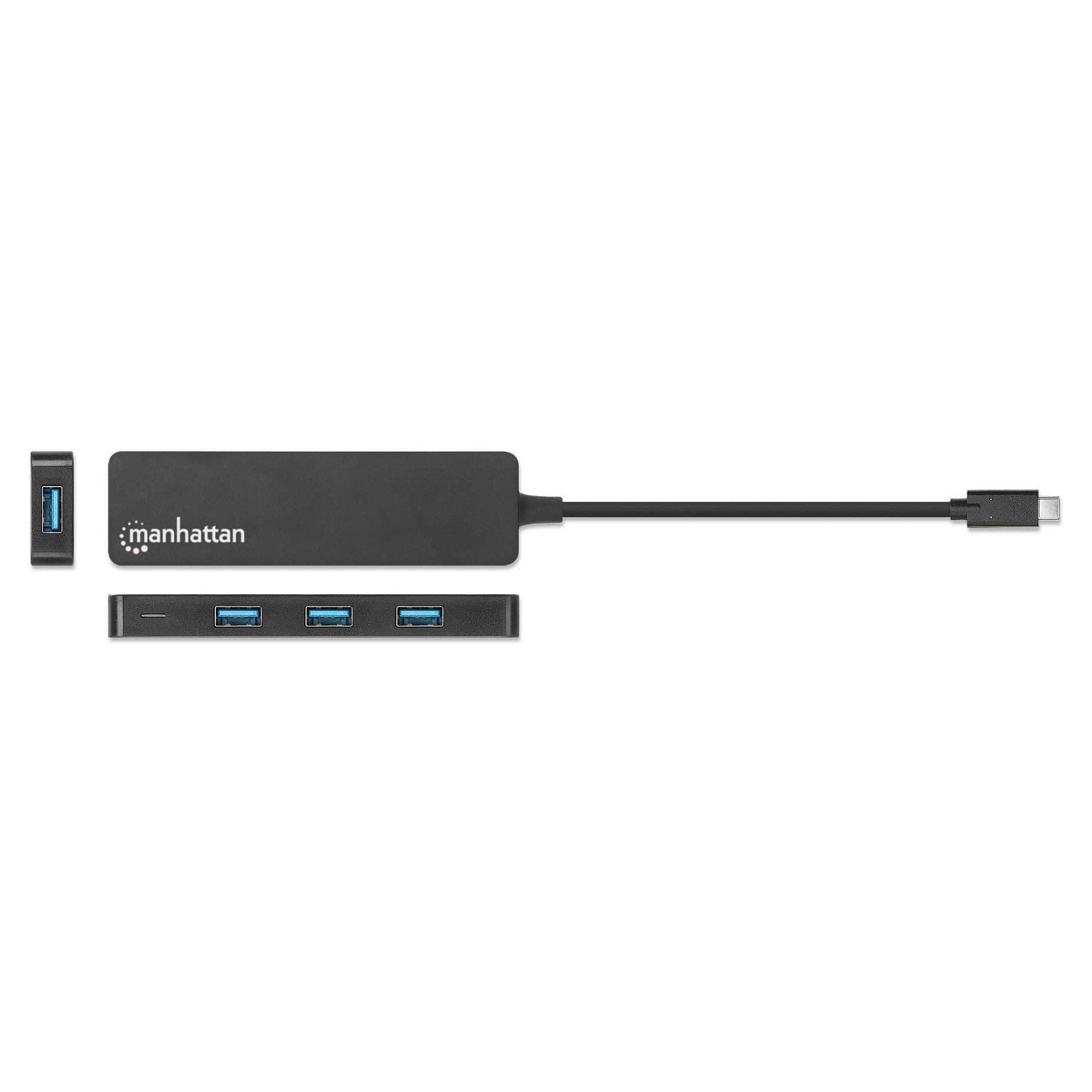 MANHATTAN 4-Port USB 3.2 Gen 1 Hub C-Stecker auf 4x A-Buchse-5