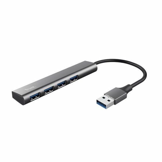USB Hub TRUST Halyx 24947, 1xUSB-A/ 4xUSB-A (5 godina jamstva)-4