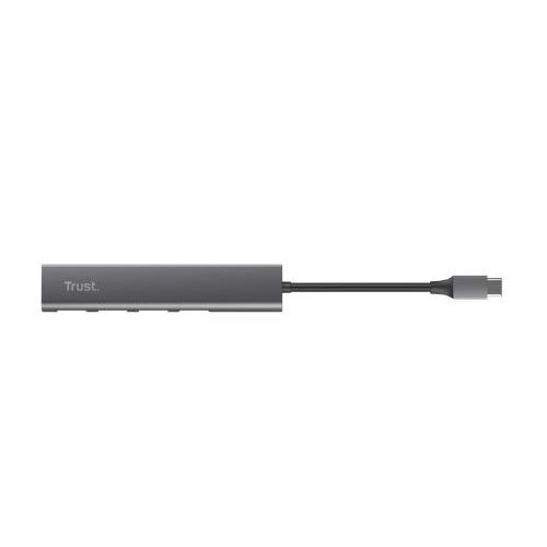 USB Hub TRUST Halyx 24948, USB-C/4xUSB-A, Srebrni (5 godina jamstva)-3