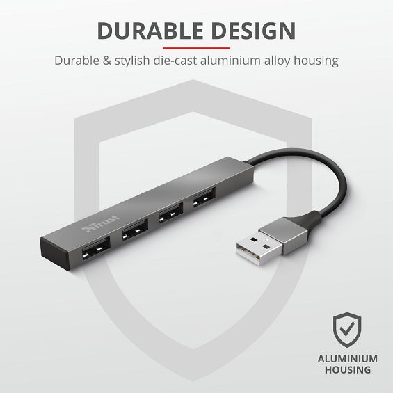 USB Hub TRUST HALYX MINI USB-A/4x USB-A (5 godina jamstva)-4