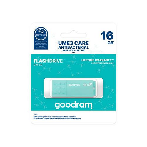 FLASHDRIVE USB 3.0 GOODRAM 16GB UME3 CARE-0