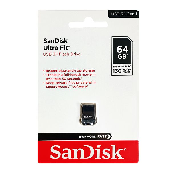 USB memorija Ultra Fit SanDisk 64 GB (USB 3.1)-7