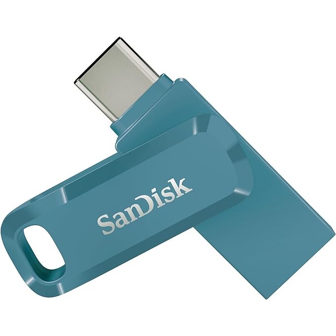 USB Stick SANDISK Ultra Dual Drive Go USB Type-C 128GB (400MB/s, Plava)