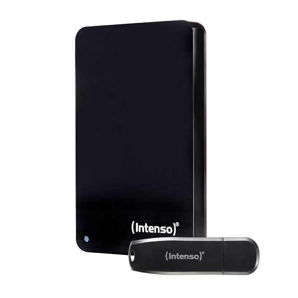 Vanjski tvrdi disk INTENSO 1TB 2.5" Memory Drive (USB 3.0 crni) + memorijski stick 32GB-0