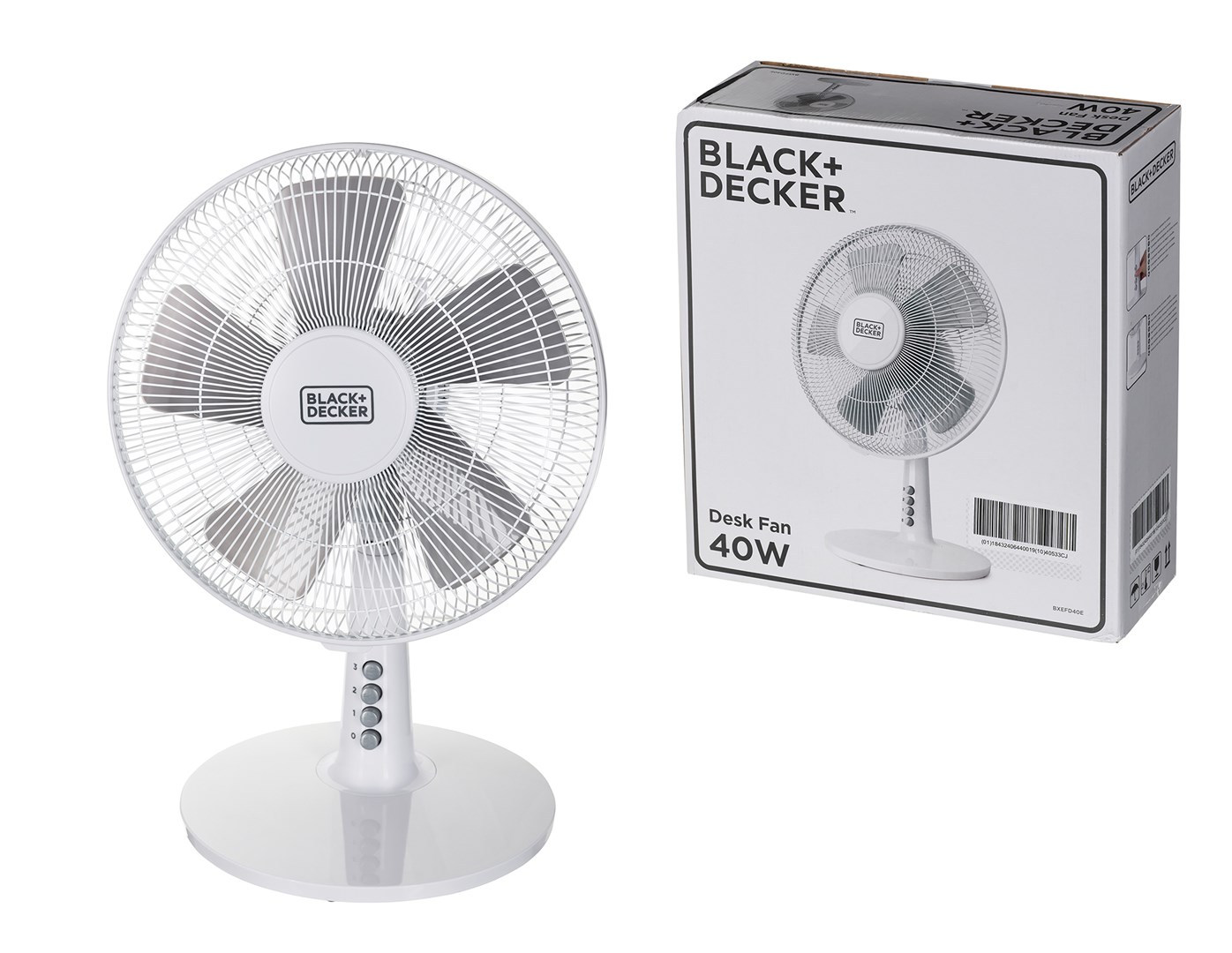 Ventilator BLACK & DECKER BXEFD40E (Bijela boja)-0