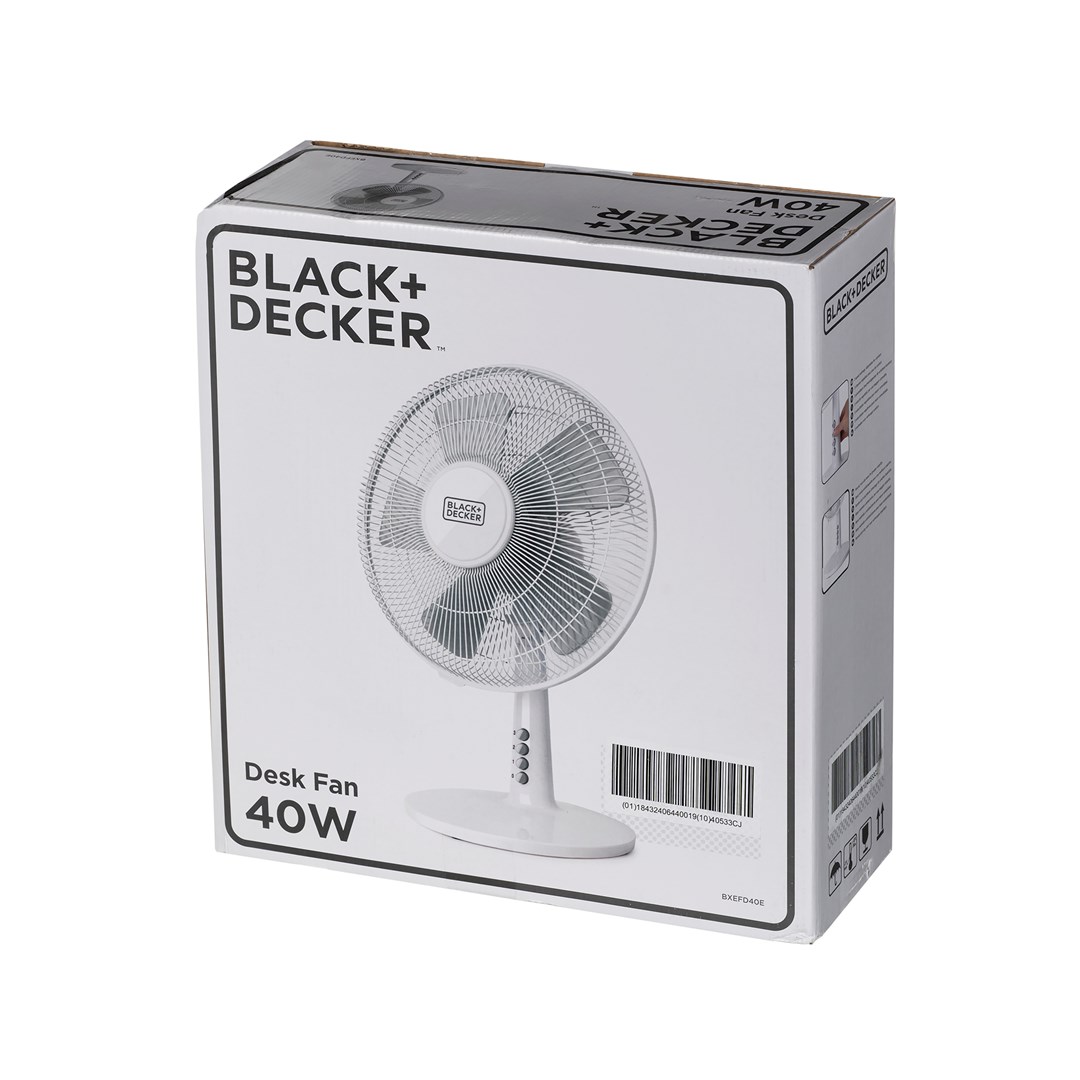 Ventilator BLACK & DECKER BXEFD40E (Bijela boja)-6
