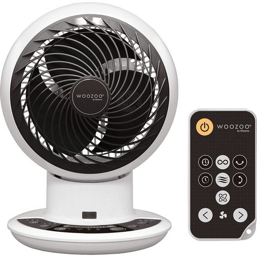 Circulator Woozoo PCF-SDC15T DC jet 150, 15cm, 10 speeds, moving head vertical and horizontal, remote control, timer, functions, 25W, white-4