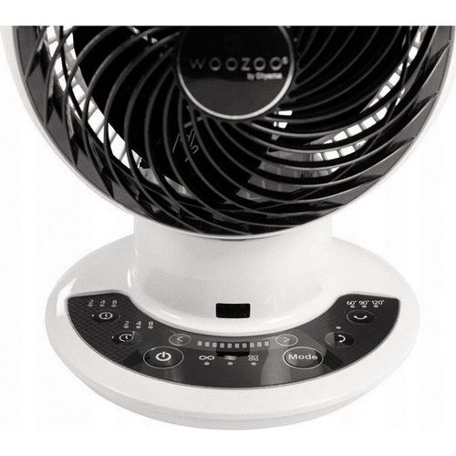 Circulator Woozoo PCF-SDC15T DC jet 150, 15cm, 10 speeds, moving head vertical and horizontal, remote control, timer, functions, 25W, white-2