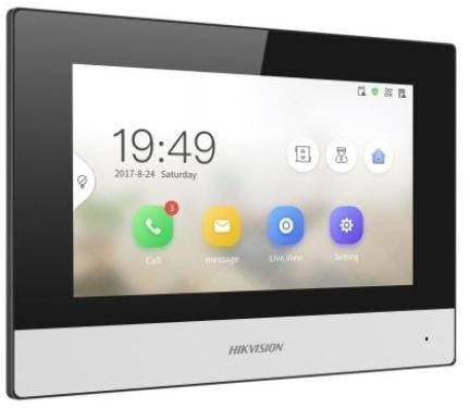 Video interkom monitor HIKVISION DS-KH6320Y-WTE2 (bežični, 7-inčni zaslon)-0