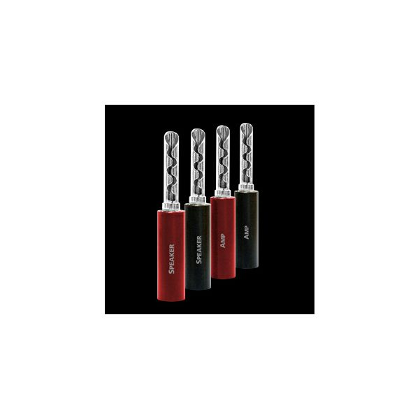 Vilice AUDIOQUEST SureGrip100 BFA silver 8 kom