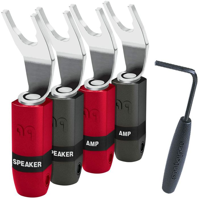 Banana AUDIOQUEST SureGrip300 MultiSpade 4 kom