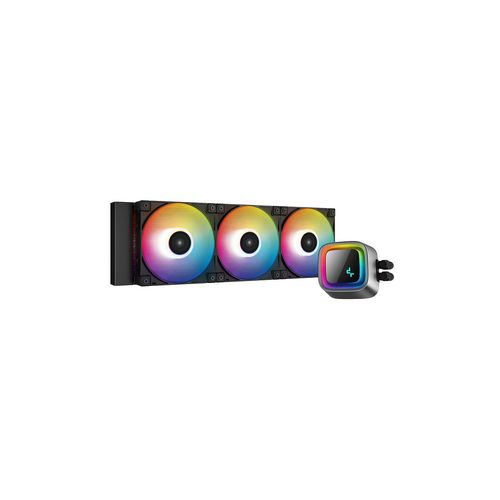 Vodeno hlađenje procesora DEEPCOOL LS720 (All-in-one, 12 cm, 1 komad) crna-0