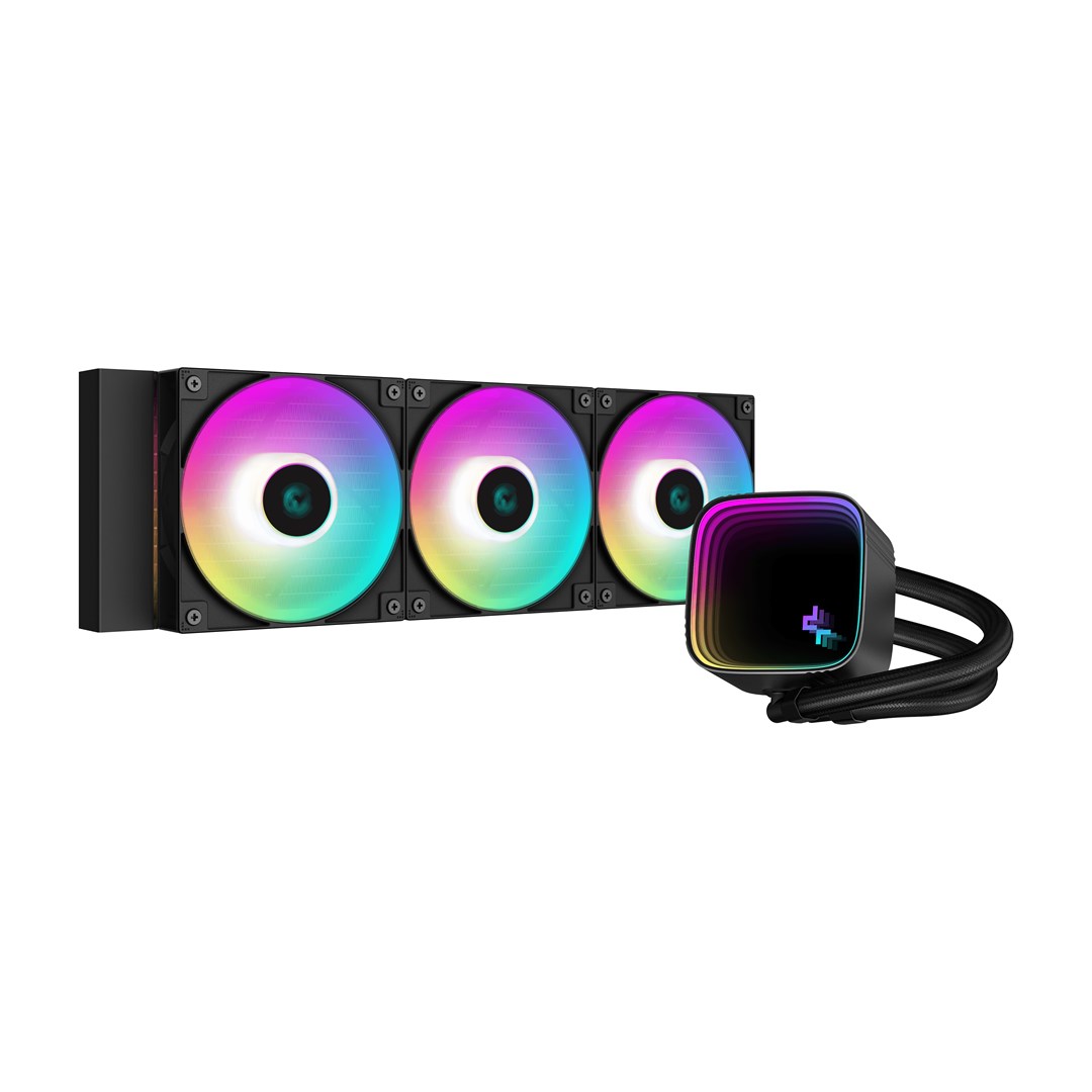 Vodeno hlađenje procesora DEEPCOOL LS720 SE (All-in-one, 12 cm) crni-0