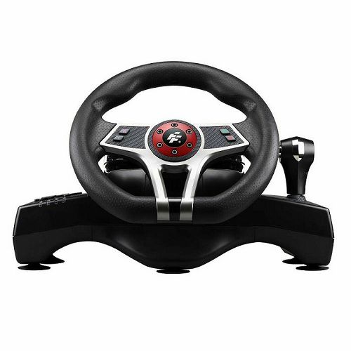 Volan HURRICANE FLASHFIRE F106 za PS5, PS4, PS3 i PC, 2 pedale + mjenjač-0