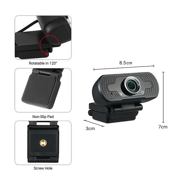 Web kamera TELLUR TLL491131 Full HD-5