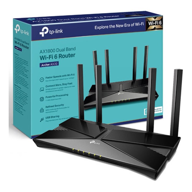 Wi-Fi 6 dvostruki ruter TP-LINK Archer AX23 AX1800
