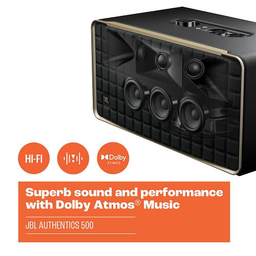 Wi-Fi zvučnik JBL Authentics 500 crni-7