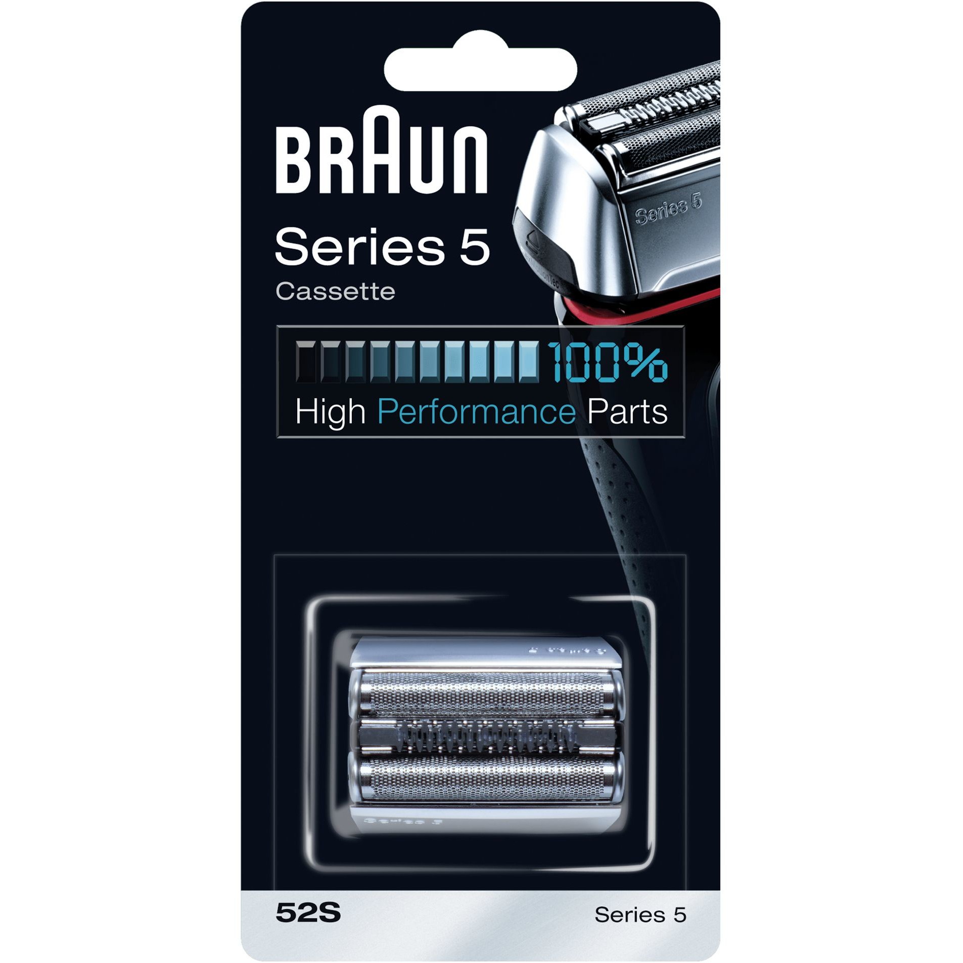 Zamjenska glava za brijač BRAUN COMBIPACK 52S (Serija 5 siva)-0