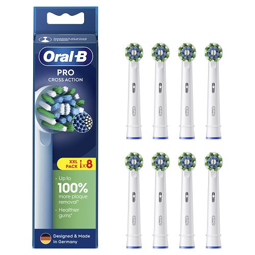 Zamjenske glave za četkicu ORAL-B EB 50-8 CrossAction, 8 kom-0