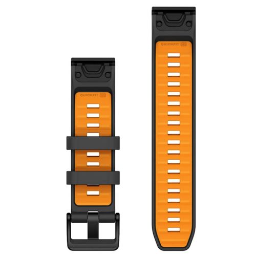 Zamjenski remen GARMIN za fenix 8, Graphite Spark Orange, 010-13392-05-1