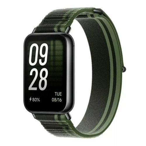 Zamjenski remen XIAOMI pleteni, za Smart Band 8 Pro zeleni-0