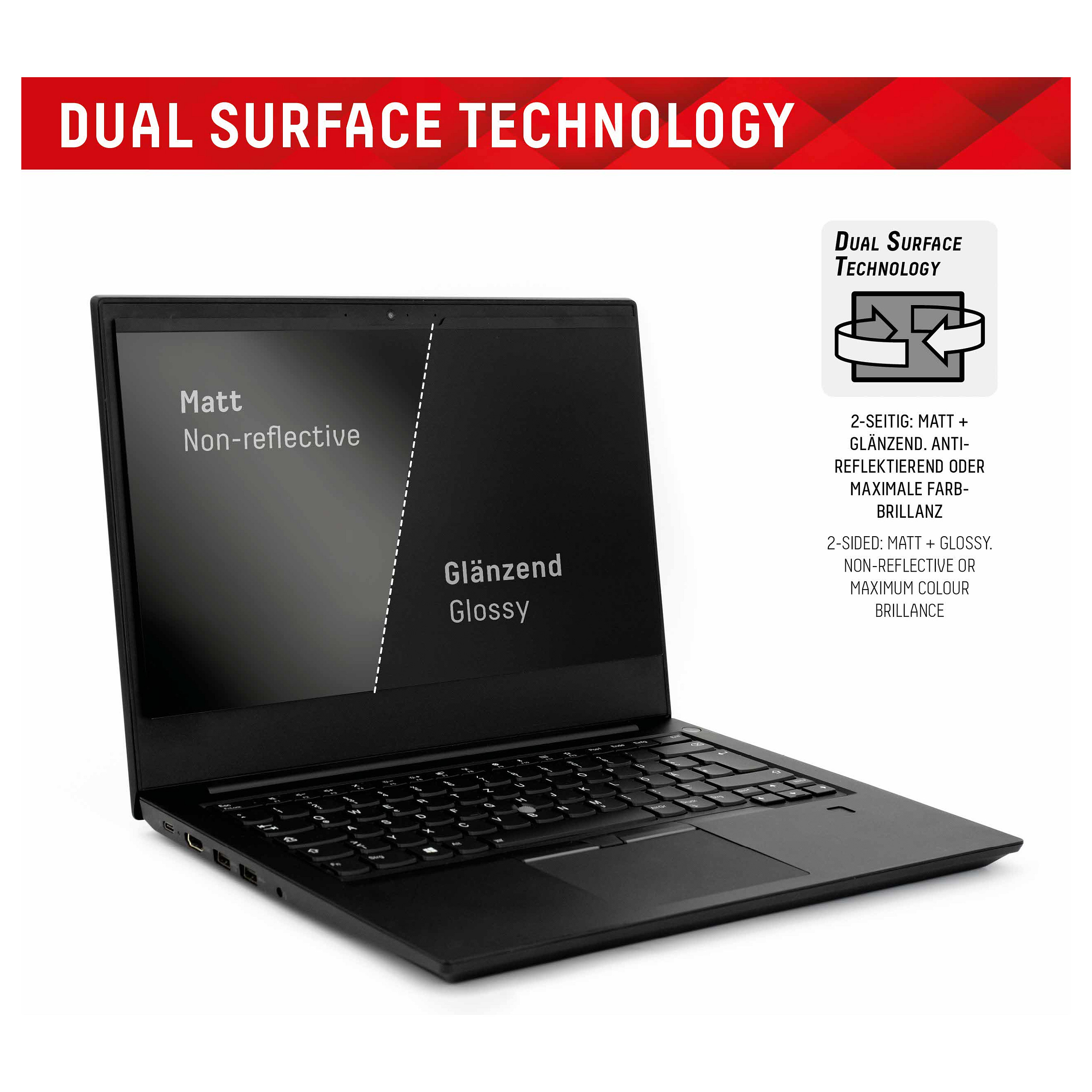 Zaštita privatnosti zaslona DISPLEX Privacy Safe za MacBook Air/Pro 13.3"-8