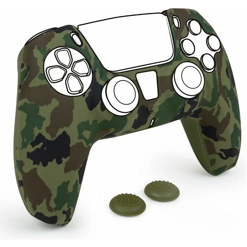 Zaštitna navlaka za BIGBEN Dualsense kontroler PS5, Cammo silikonska