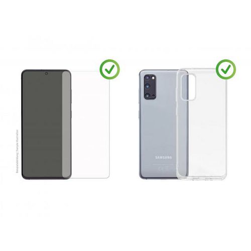 Zaštitno staklo DISPLEX Real Glass za Samsung Galaxy S22/S23, + prozirna maskica-1